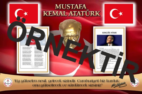 Kurum Atatürk Köşesi (Atatürk Masklı)