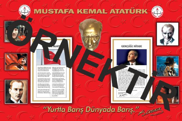 Kurum Atatürk Köşesi (Atatürk Masklı)