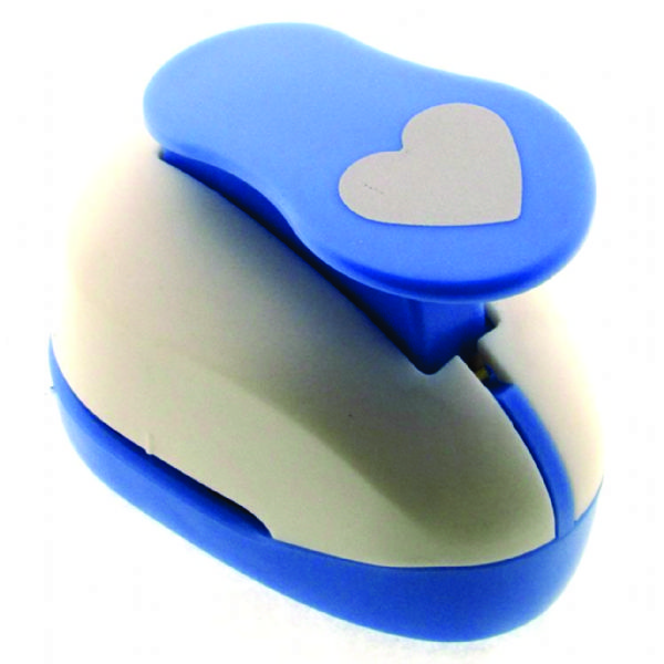 2 inch (3,5 cm) Kalp Şekilli Delgeç