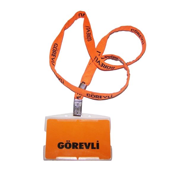 Görevli Kartı (Pvc - Kimlik Kabı - Kurdela) 10lu paket