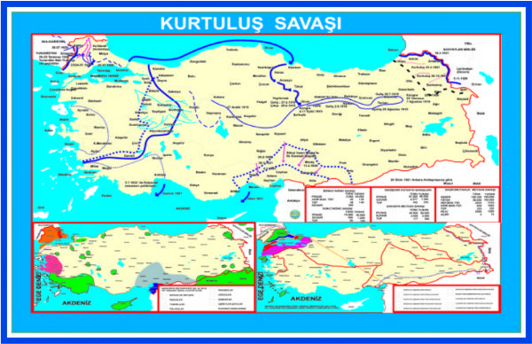 Kurtuluş Savaşı (Çıtalı - 70 Cm X 100 Cm) 