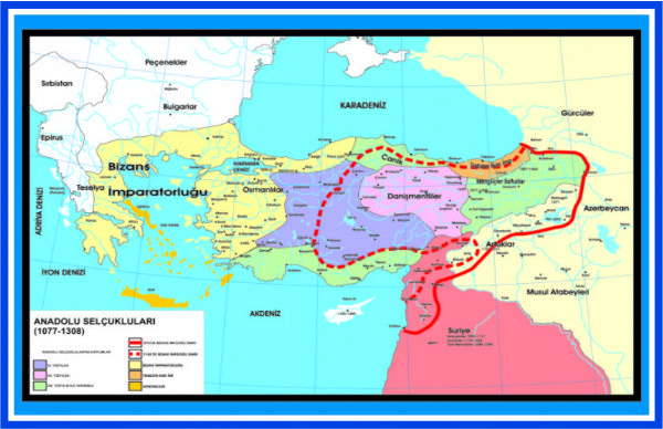 Anadolu Selçukluları (Çıtalı - 70 Cm X 100 Cm) 